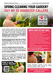 KCC Doorstep callers guidance