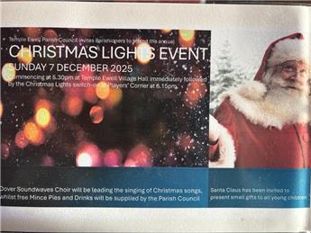 2026 Christmas Lights Event - Sunday 7 December